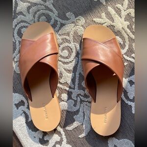 Everlane Brown Leather Sandals